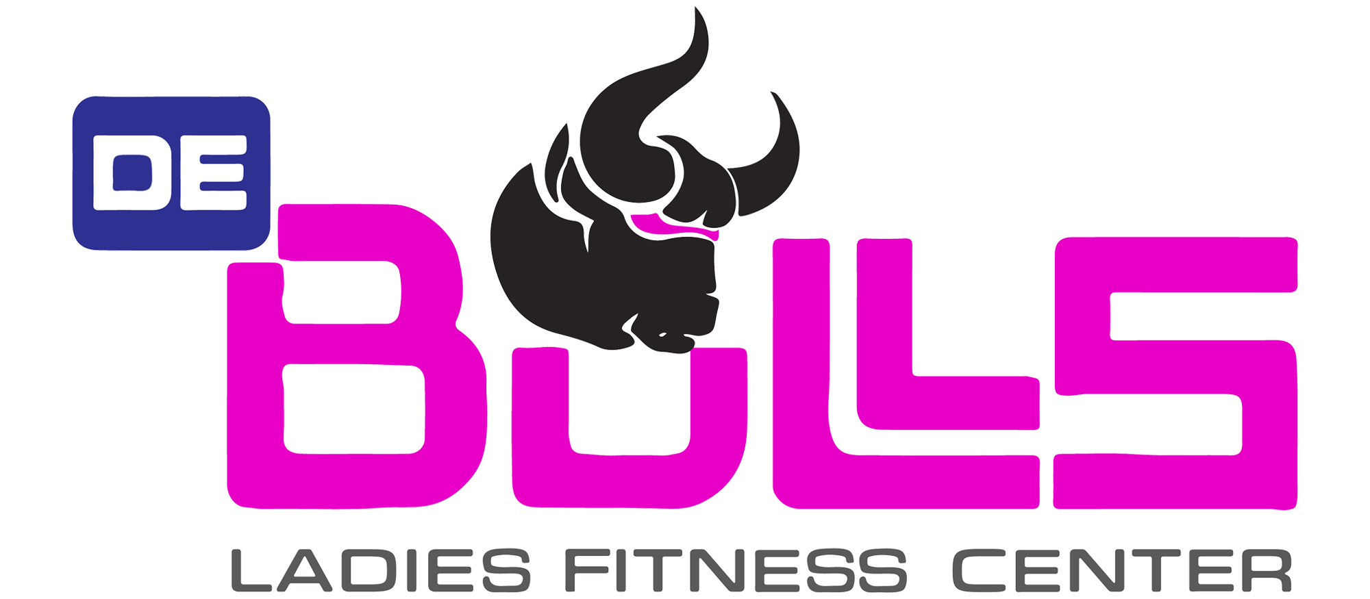 ladies gym pink logo